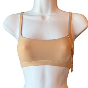 Skims Fits Everybody Scoop Bralette Size XSmall Clay Nude New With Tag